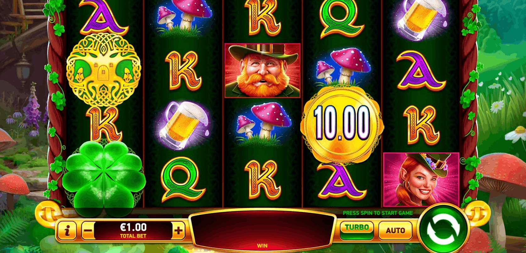 Clovers of Luck 2 en Aguero Casino