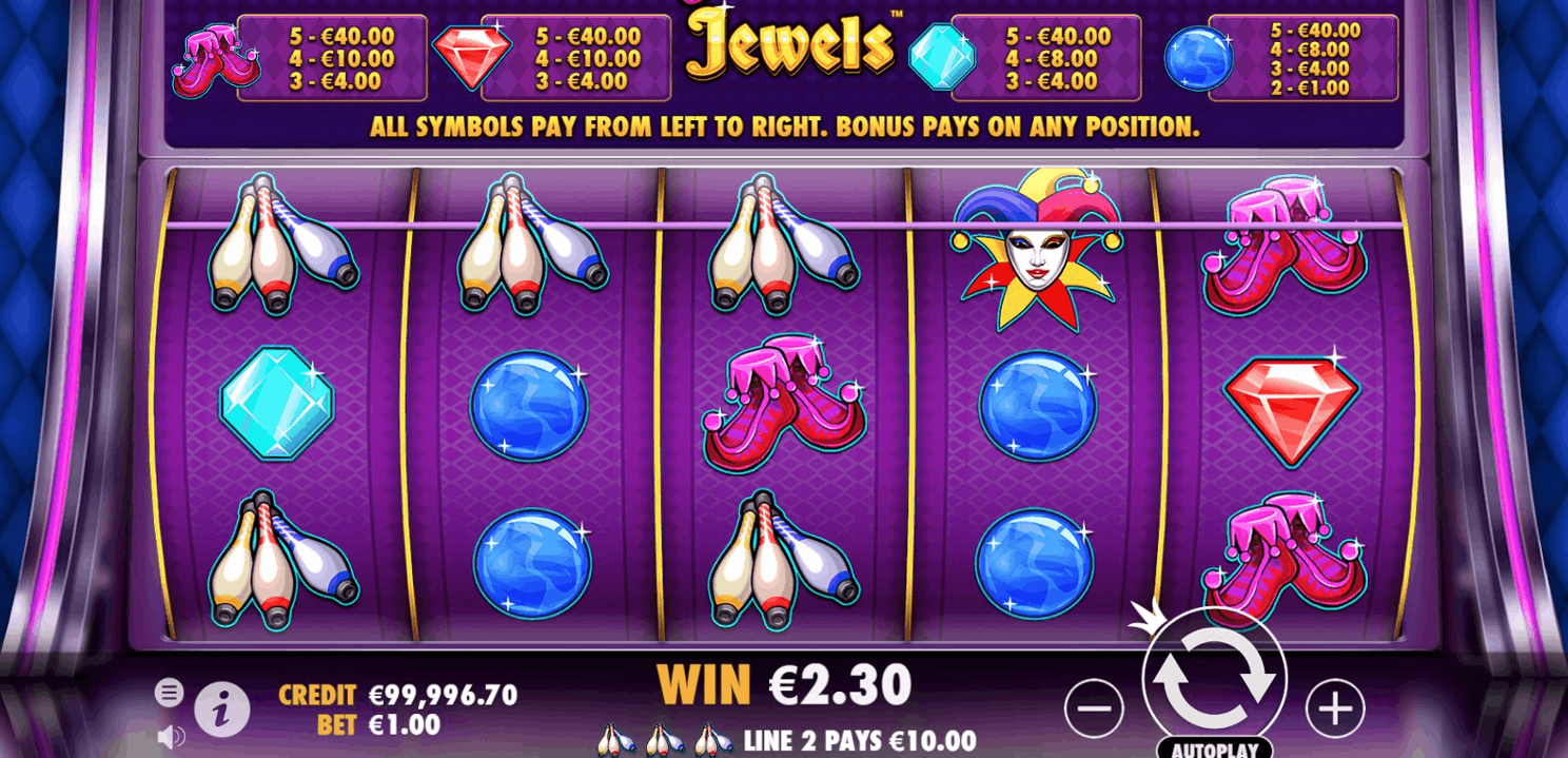 Joker Jewels en Aguero Casino