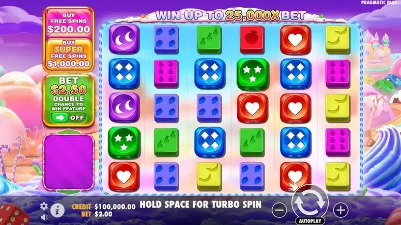 Sweet Bonanza Dice en Aguero Casino